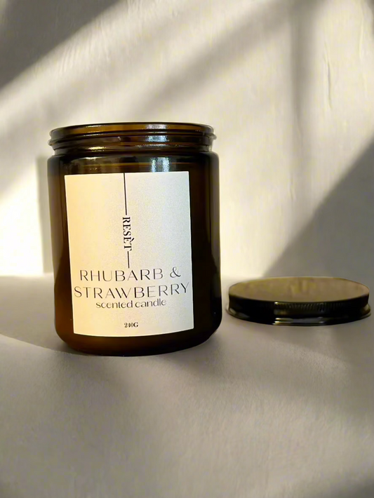 Rhubarb & Strawberry - Lumânare parfumata