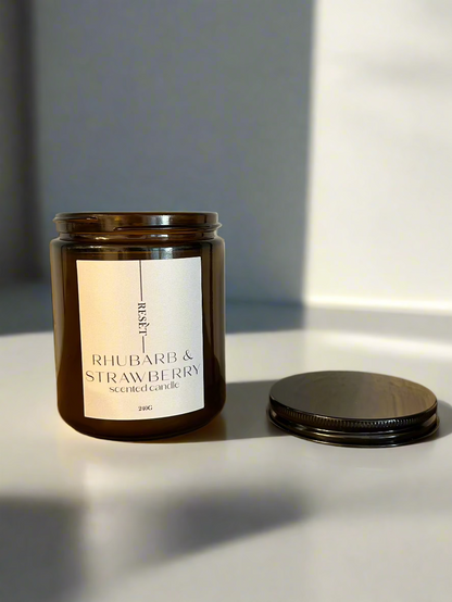 Rhubarb & Strawberry - Lumânare parfumata